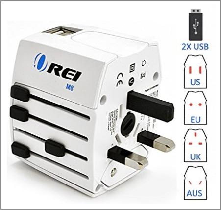 orei-international-travel-plug-adaptor ▷ Comente sobre 15 consejos útiles para planificar un viaje que le encantarán (guía paso a paso) con consejos para enfrentar el estrés en movimiento | Moviendo Kings Van Lines FL