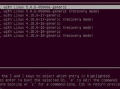 Cómo instalar kernel Ubuntu distribuciones derivadas