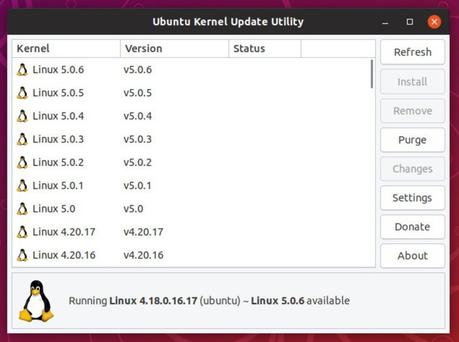 Cómo instalar kernel 5.0 en Ubuntu y distribuciones derivadas