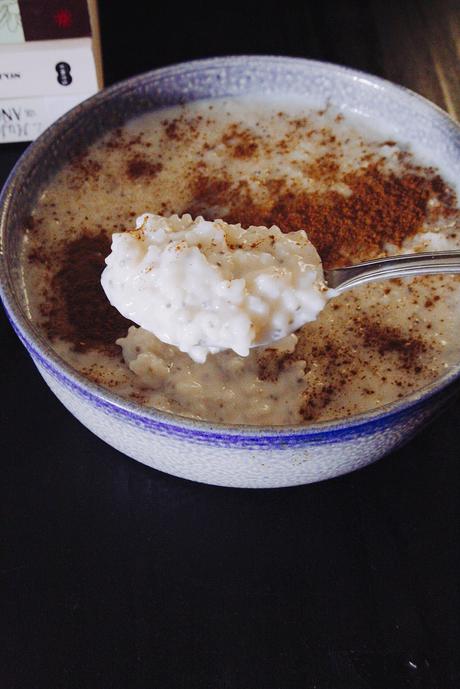 ARROZ CON LECHE Y CHIA  SIN AZÚCAR