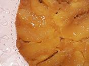 Pastel manzana revés