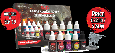 D&D Underdark Paint Set de The Army Painter en pre-pedidos