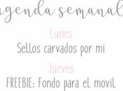 Agenda Semanal 20/05 26/05