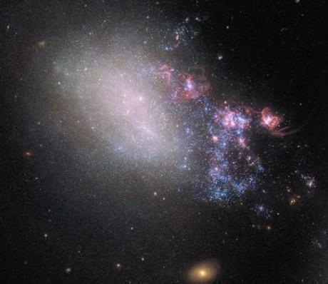Un Choque Cósmico que genera millones de estrellas Un Choque Cósmico que genera millones de estrellas