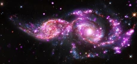 Un Choque Cósmico que genera millones de estrellas Un Choque Cósmico que genera millones de estrellas