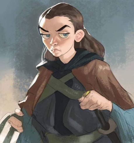 Juego de Tronos. Dibujos con todos sus protagonistas #GoT