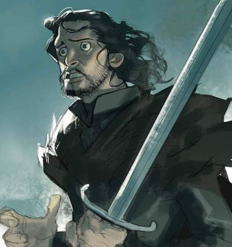 Juego de Tronos. Dibujos con todos sus protagonistas #GoT