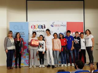 Premio Lengua Extranjera en la VI Science Fair Aragón