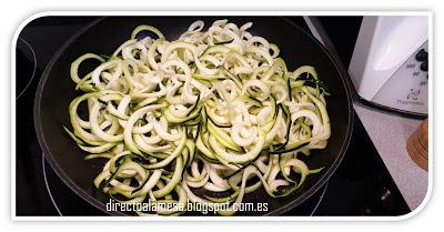 Zoodles a la boloñesa