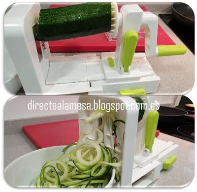 Zoodles a la boloñesa