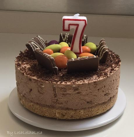 TARTA MOUSSE DE CHOCOLATE CON LECHE. (7º ANIVERSARIO DESAFÍO Y 14 CUMPLEAÑOS) TARTA MOUSSE DE CHOCOLATE CON LECHE. (7º ANIVERSARIO DESAFÍO Y 14 CUMPLEAÑOS)