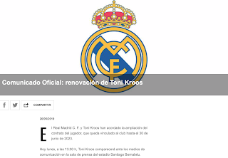 Toni Kroos renueva con el Real Madrid