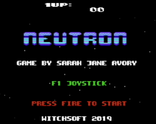 Neutron es un shoot em' up para la Commodore 64 que no te puedes perder. Neutron es un shoot em' up para la Commodore 64 que no te puedes perder.