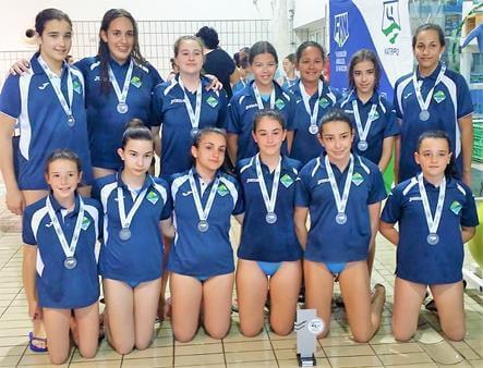 El C.W. Dos Hermanas, subcampeón de Andalucía infantil y campeón de la primera fase juvenil