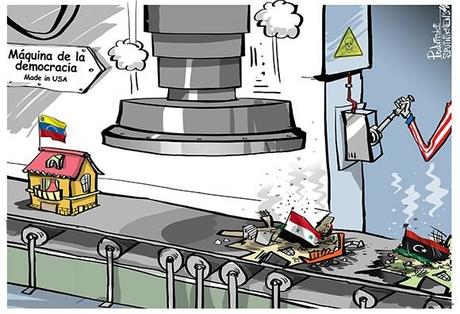 Cuatro operaciones de propaganda de los halcones sobre Venezuela