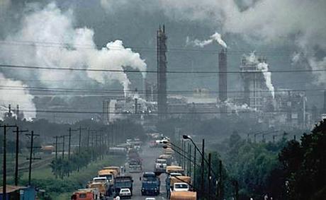 Resultado de imagen para imagenes de gases de efecto invernadero coches