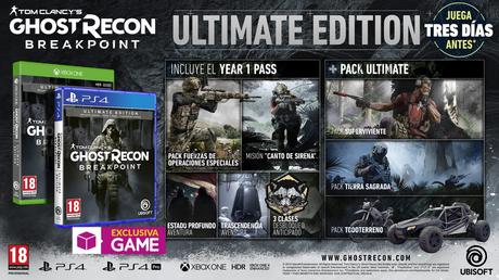 Ghost Recon Breakpoint contará con varias ediciones en GAME Ghost Recon Breakpoint contará con varias ediciones en GAME