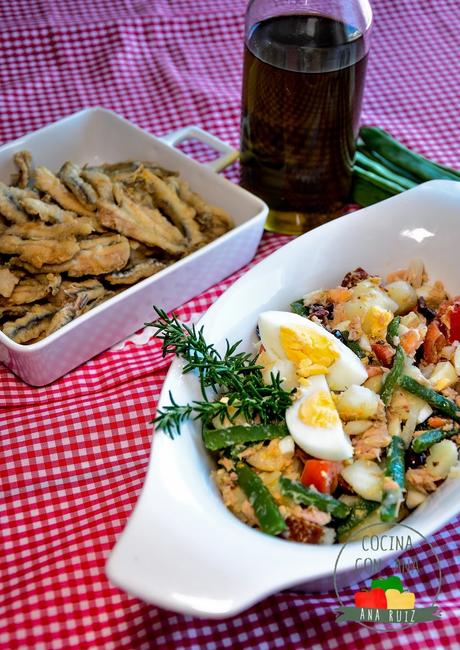 ENSALADILLA DE PATATA CAMPERA (CON THERMOMIX Y TRADICIONAL) ENSALADILLA DE PATATA CAMPERA (CON THERMOMIX Y TRADICIONAL)