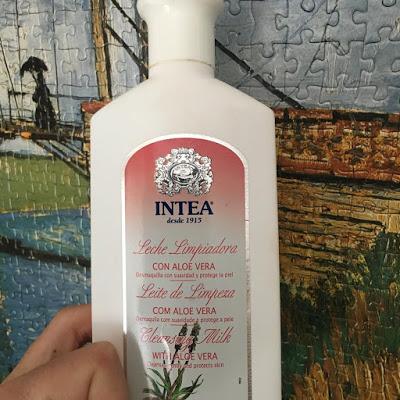 leche limpiadora, aloevera, intea, 