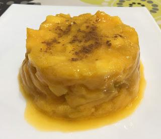 Tartar de mango con lima y vainilla