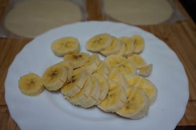 Empanadillas de chocolate y plátano