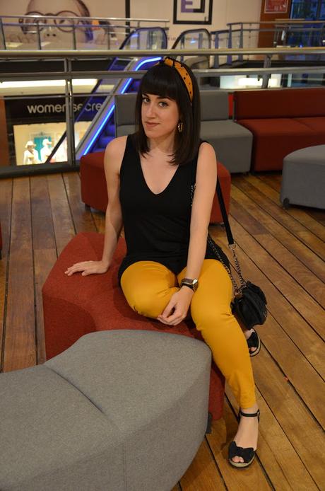 Black and mustard Black and mustard