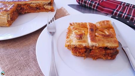 Pascualina de hojaldre y espinacas Pascualina de hojaldre y espinacas