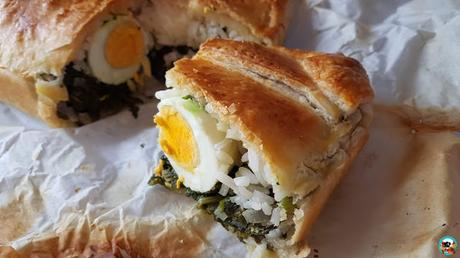 Pascualina de hojaldre y espinacas Pascualina de hojaldre y espinacas