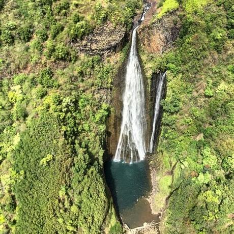 kauai-waterfall ▷ Comentario sobre las 15 mejores cosas que hacer en Kauai, Hawai por Caz