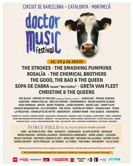 Horarios del Doctor Music Festival 2019, que cierra cartel con James Murphy y White Lies