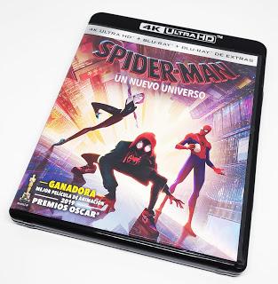 Spiderman un nuevo universo, Análisis de la edición Bluray y UHD