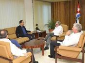 Recibieron Raúl Díaz-Canel Canciller Venezuela