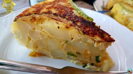 Tortilla de papas y calabacines Tortilla de papas y calabacines