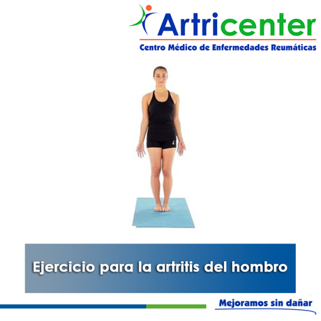 Artricenter: Ejercicio para la artritis del hombro.