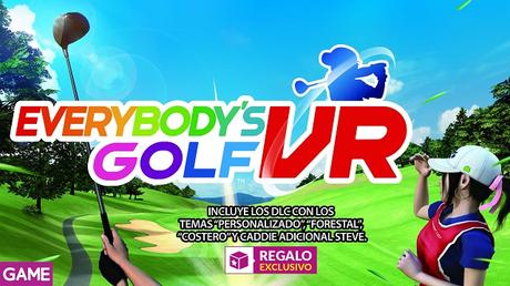 GAME detalla sus incentivos por la reserva de Everybody’s Golf VR