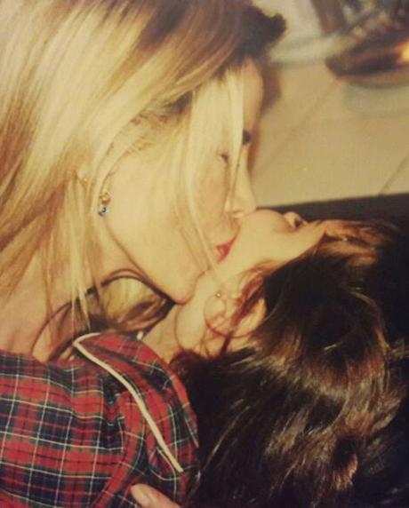 Las fotos retro de Cande Tinelli con sus dos amores