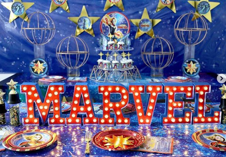 Fiesta temática Capitana Marvel