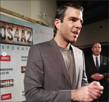 Photocall de NOS4A2 (Nosferatu) con la presencia de Zachary Quinto y otros famosos