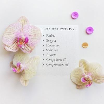 Lista de invitados