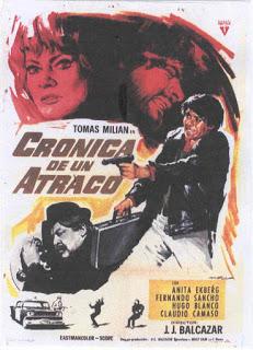 CRÓNICA DE UN ATRACO (Lunga notte di Tombstone, la) (España, Italia; 1968) Thriller