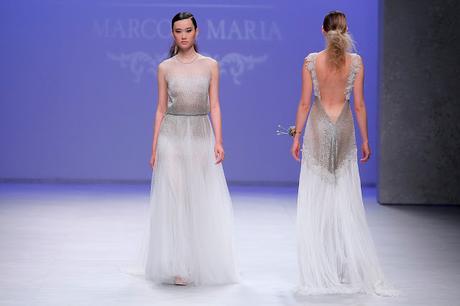 Los secretos de la confección a mano de la Alta Costura es lo que inspira la colección de novias 2020 de Marco & Maria