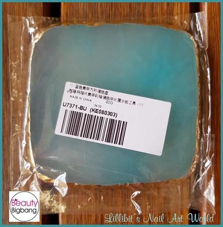 Soporte/paleta para aplicar esmaltes de Beauty BigBang