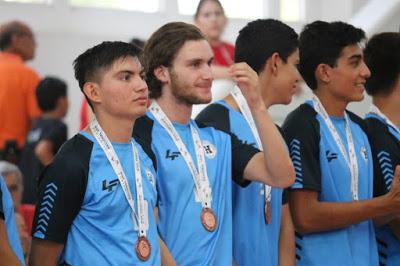 CONQUISTA EDOMÉX TRES MEDALLAS EN HANDBALL DE LA OLIMPIADA NACIONAL