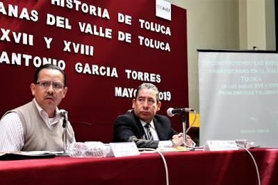 CONOCEN MEXIQUENSES DE LAS BIBLIOTECAS FRANCISCANAS EN CICLO DE CONFERENCIAS “HISTORIA DE TOLUCA”