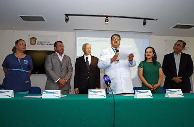 RECIBE HOSPITAL GENERAL “DR. NICOLÁS SAN JUAN” EQUIPO MÉDICO DONADO POR ASISTENCIA PRIVADA