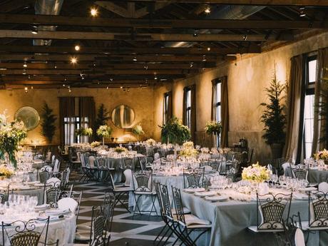 salón y decoración en boda en finca las tenadas Madrid