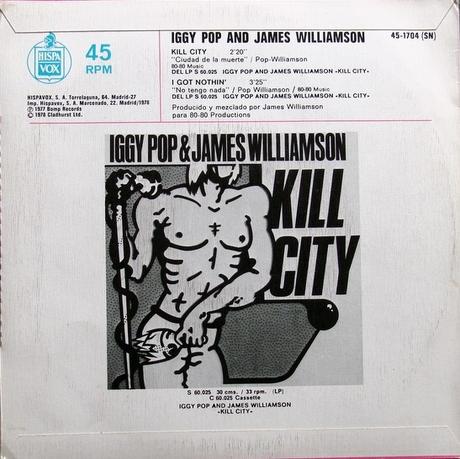 Iggy Pop and James Williamson -kill city 7