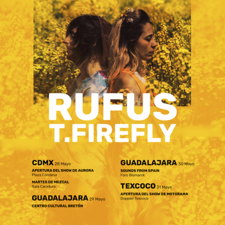 Rufus T. Firefly ponen rumbo a México por primera vez