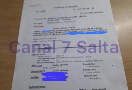 Detuvieron al hijo de uno de “Los Nocheros” por violar a una nena