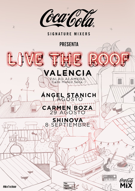 [Noticia] Ángel Stanich, Carmen Boza y Shinova, primeros nombres del Live The Roof Valencia 2019